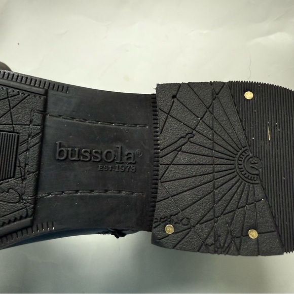 Bussola Dark Brown Leather Ankle Boots With Buckle EUR 37 - Picture 8 of 10